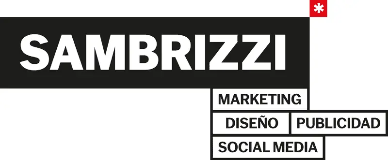 Logotipo de Sambrizzi Estudio. Un estudio de marketing y diseño web y grafico, que realiza tarea de SEO y posicionamiento en google para toda Gandia